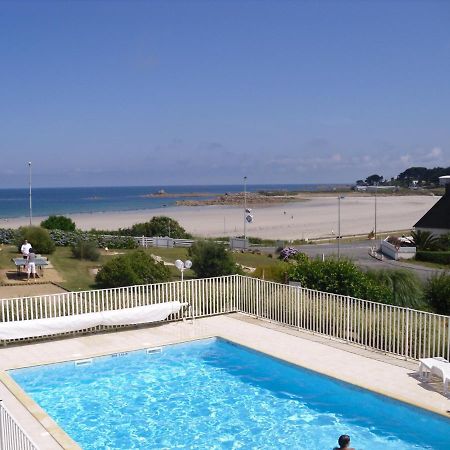Maison 6 Pers Belle Vue Mer Piscine, Plage A 40 M Trévou-Tréguignec Exterior foto